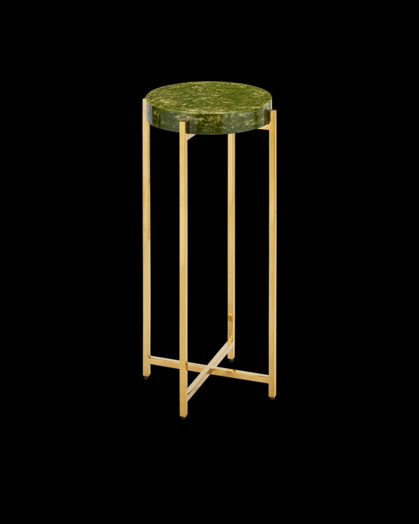 Currey & Company Rina Green Drinks Table