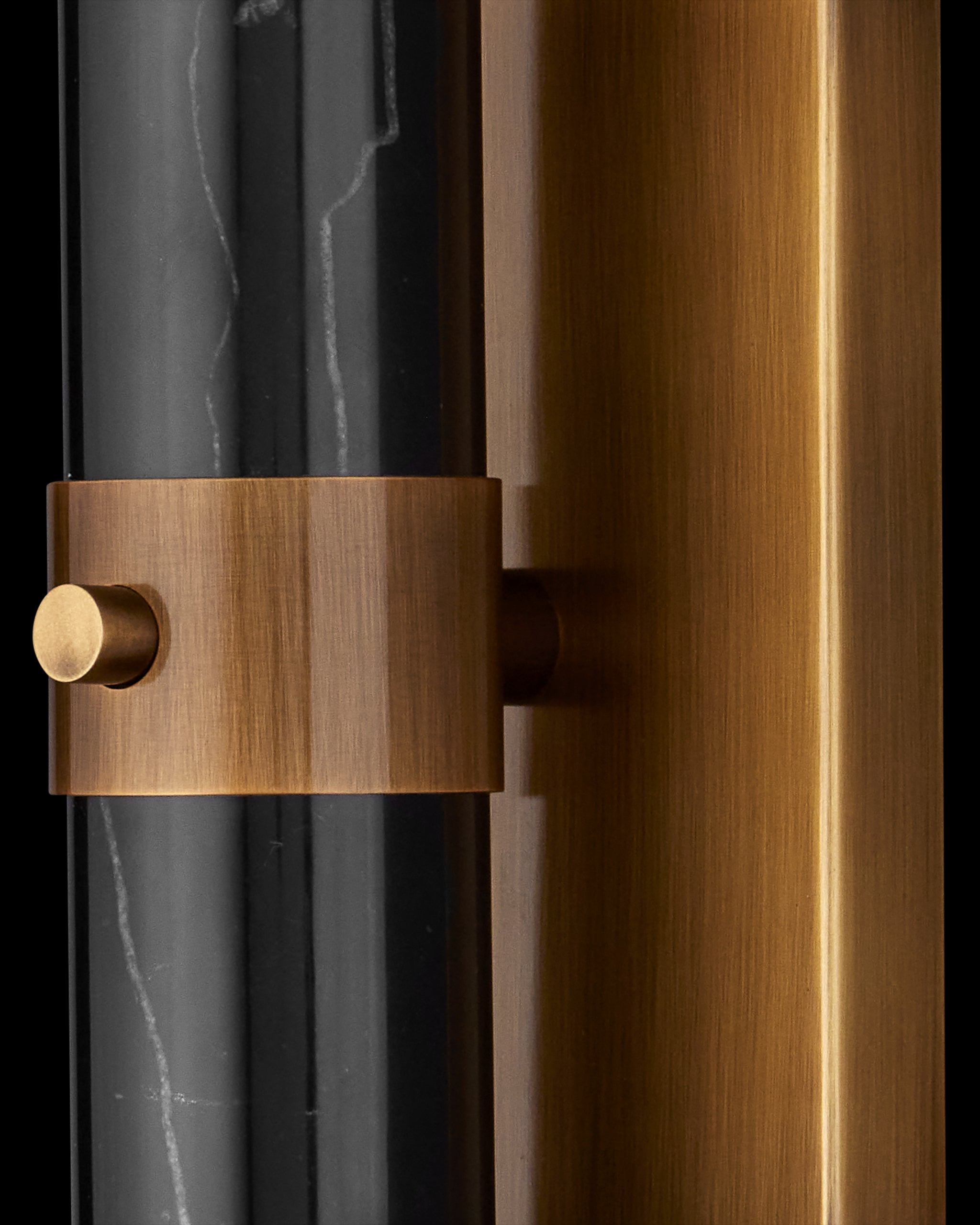 Currey & Company Beatrix Black Bath Wall Sconce