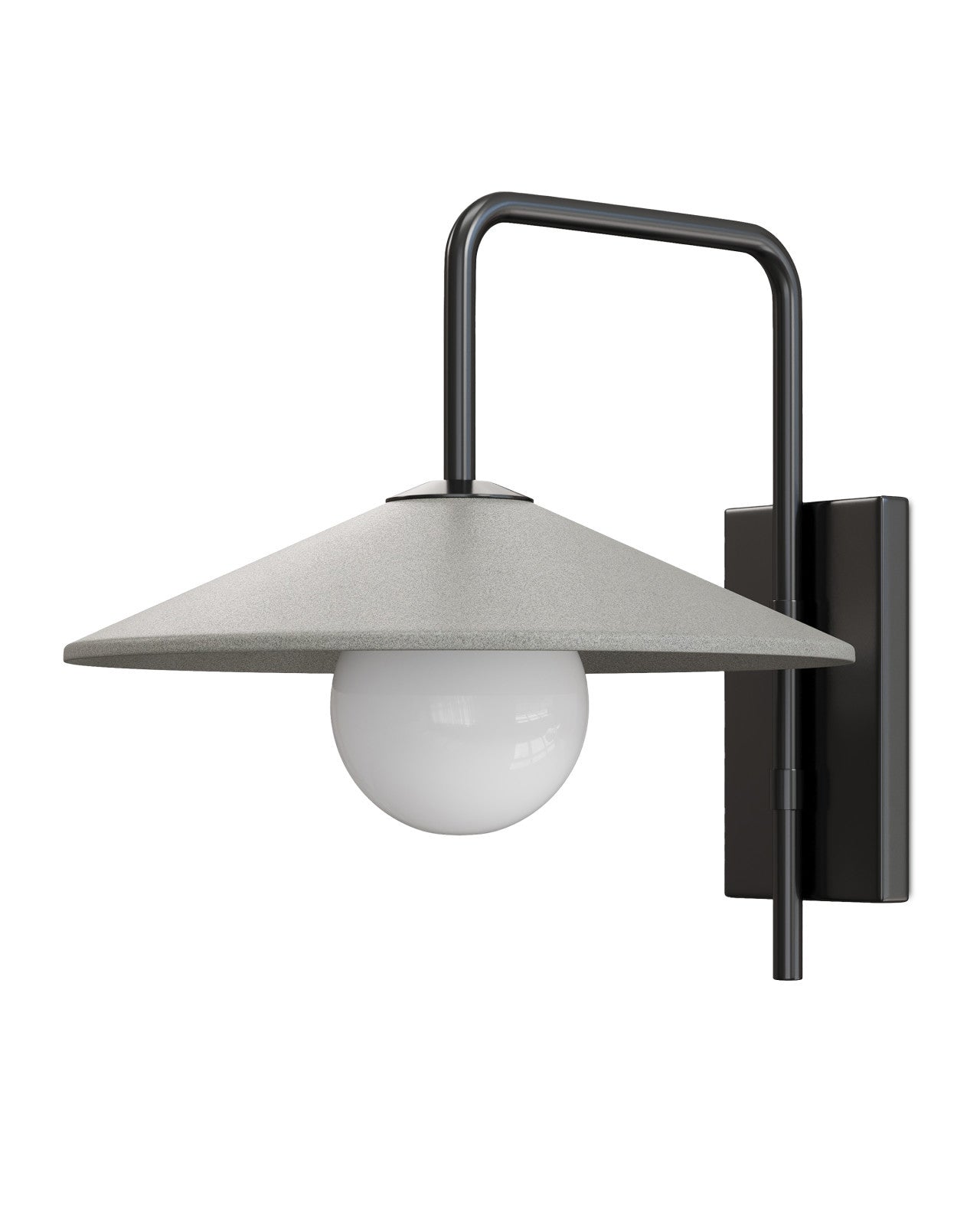 Currey & Company Bothy Black 1 Light Outdoor Wall Sconce