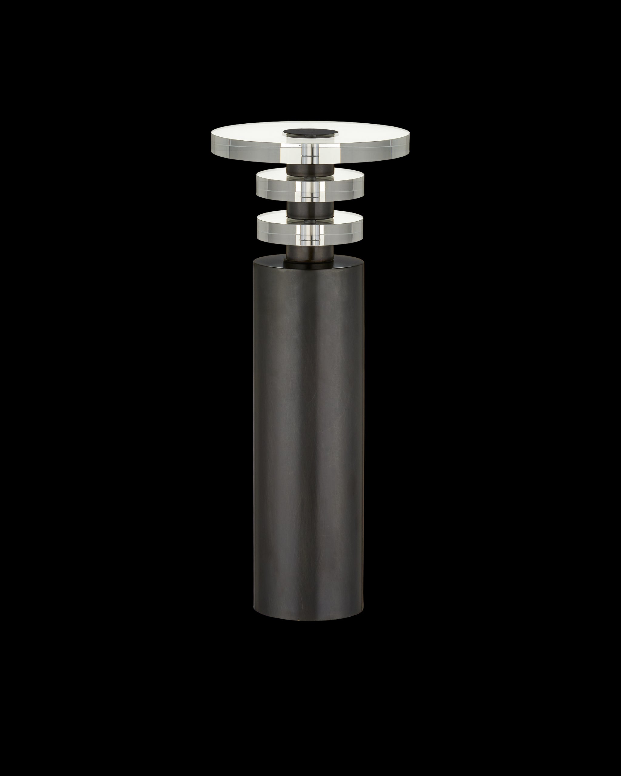 Currey & Company Shani Bronze Drinks Table