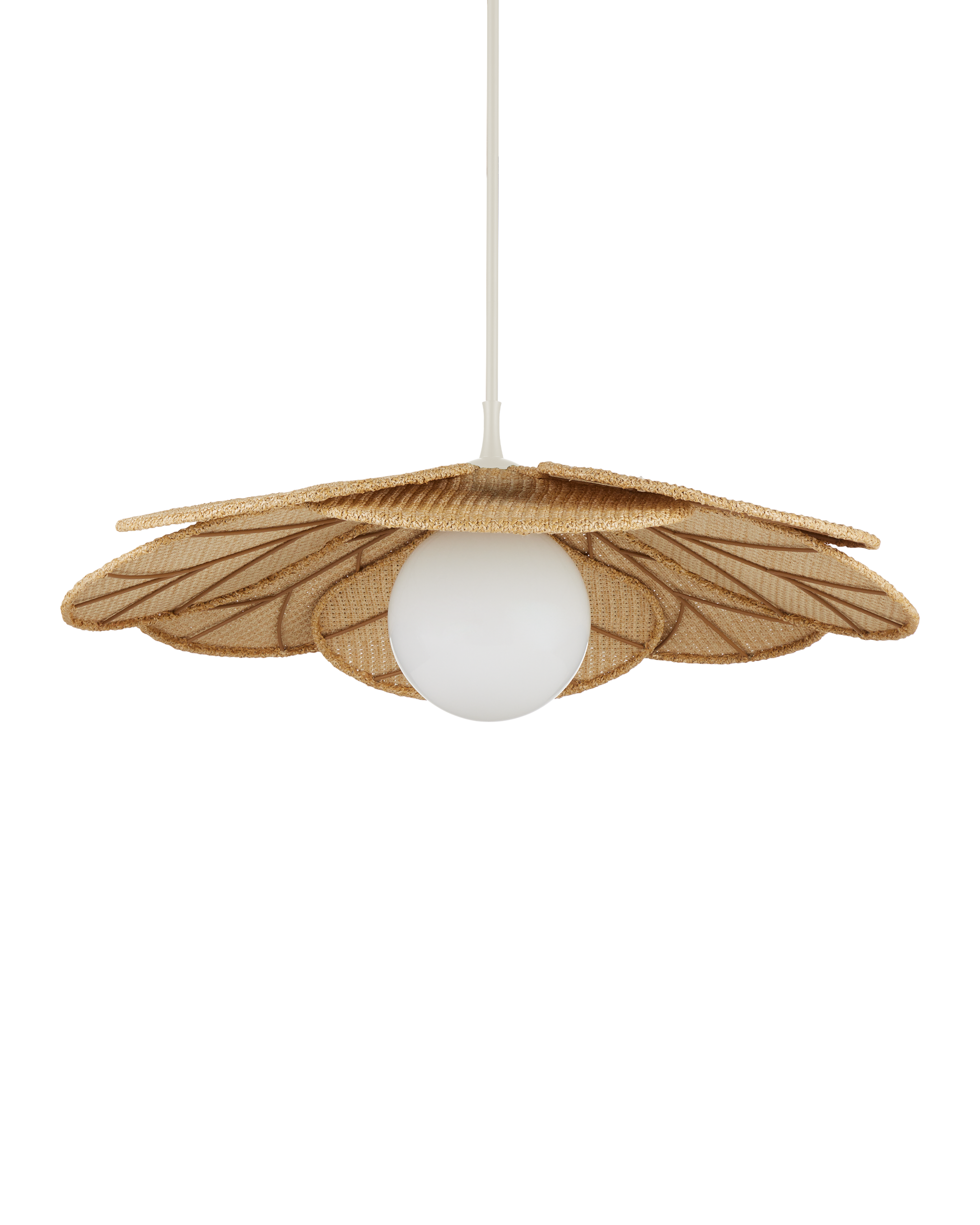 Currey & Company Cabo Petal Outdoor Pendant