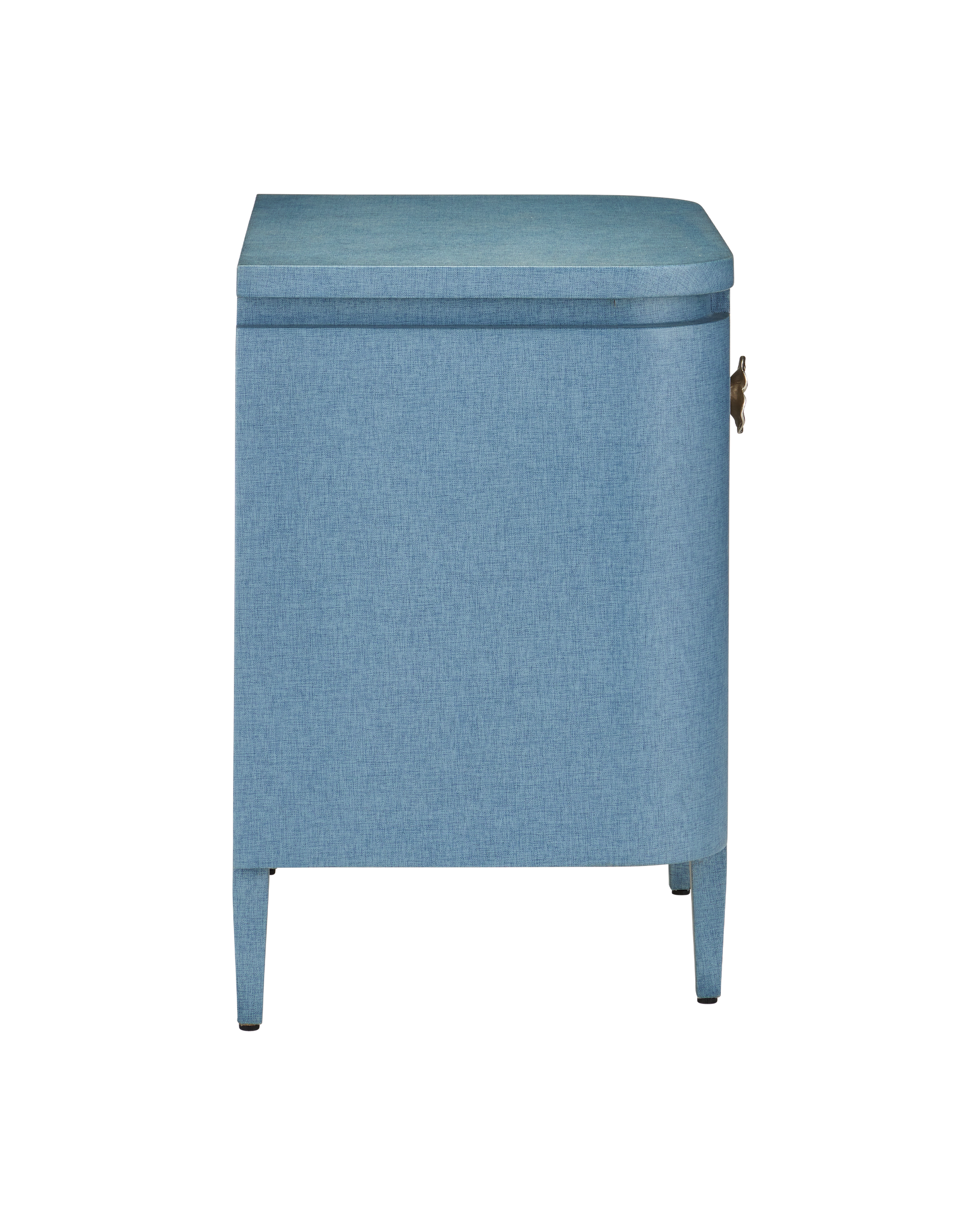 Currey & Company Briallen Blue Nightstand