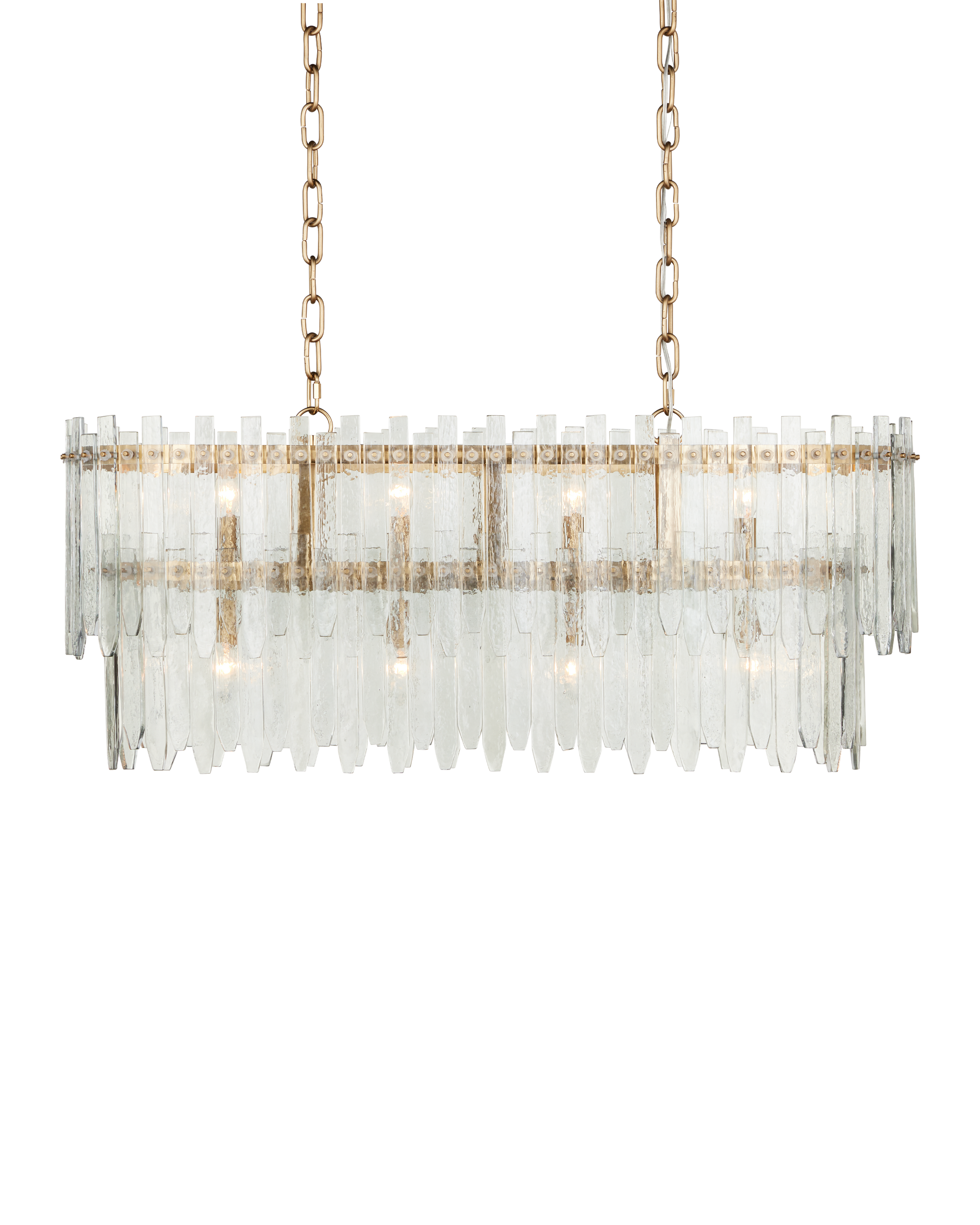Currey & Company Electra Oval Chandelier