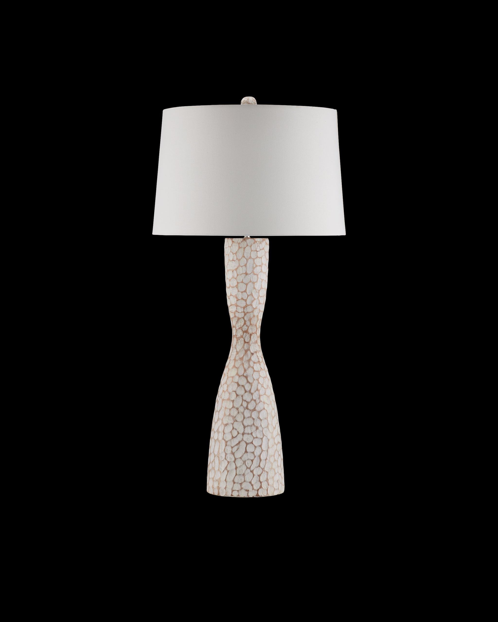 Currey & Company Edwell Whitewash Table Lamp