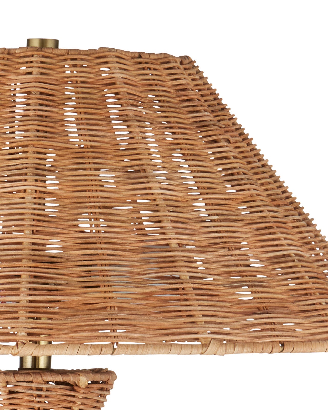 Currey & Company Nirvana Natural Rattan Table Lamp