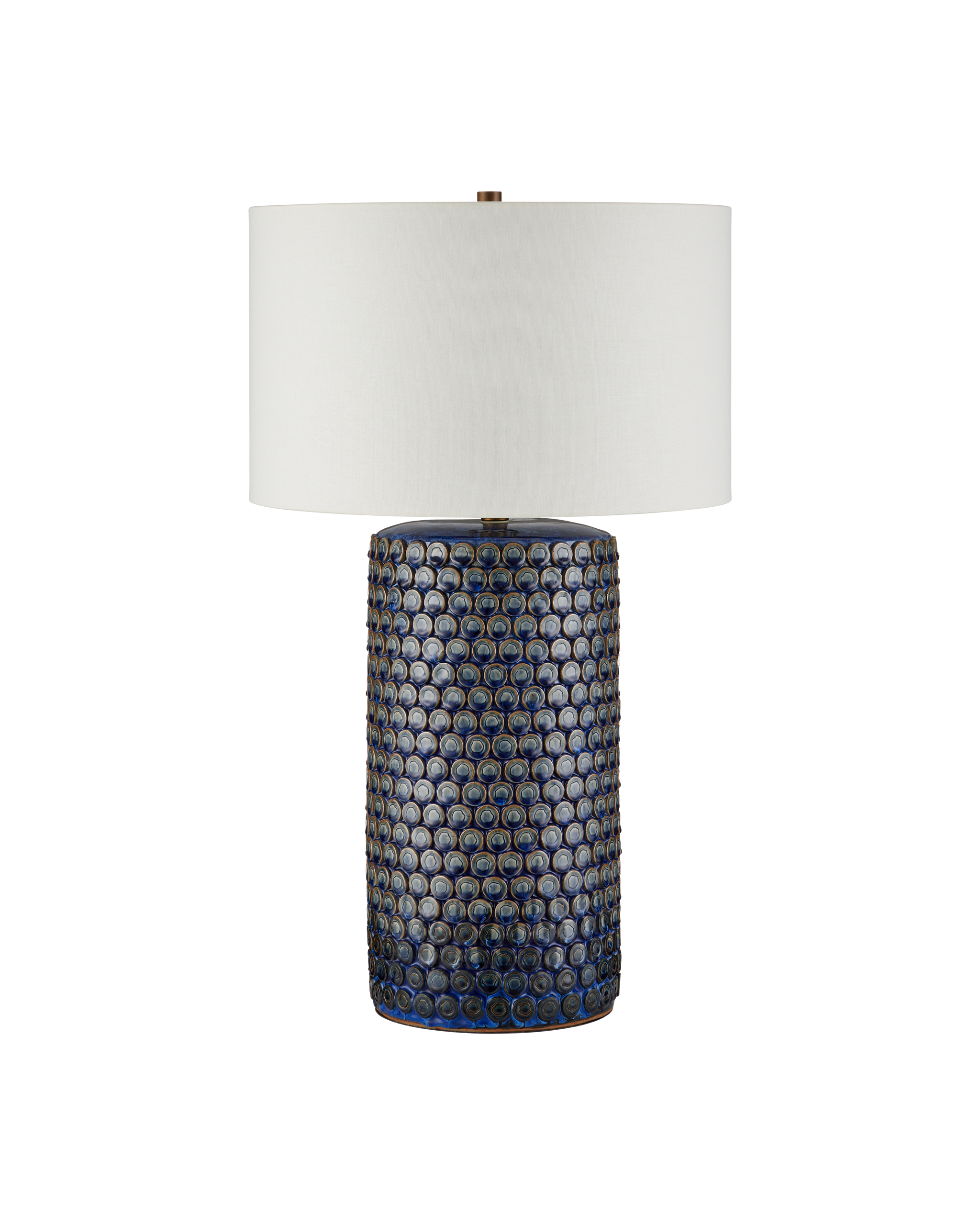 Currey & Company Lunares Blue Table Lamp