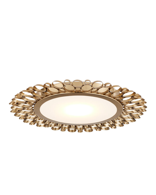 Currey & Company Antares 24" Flush Mount