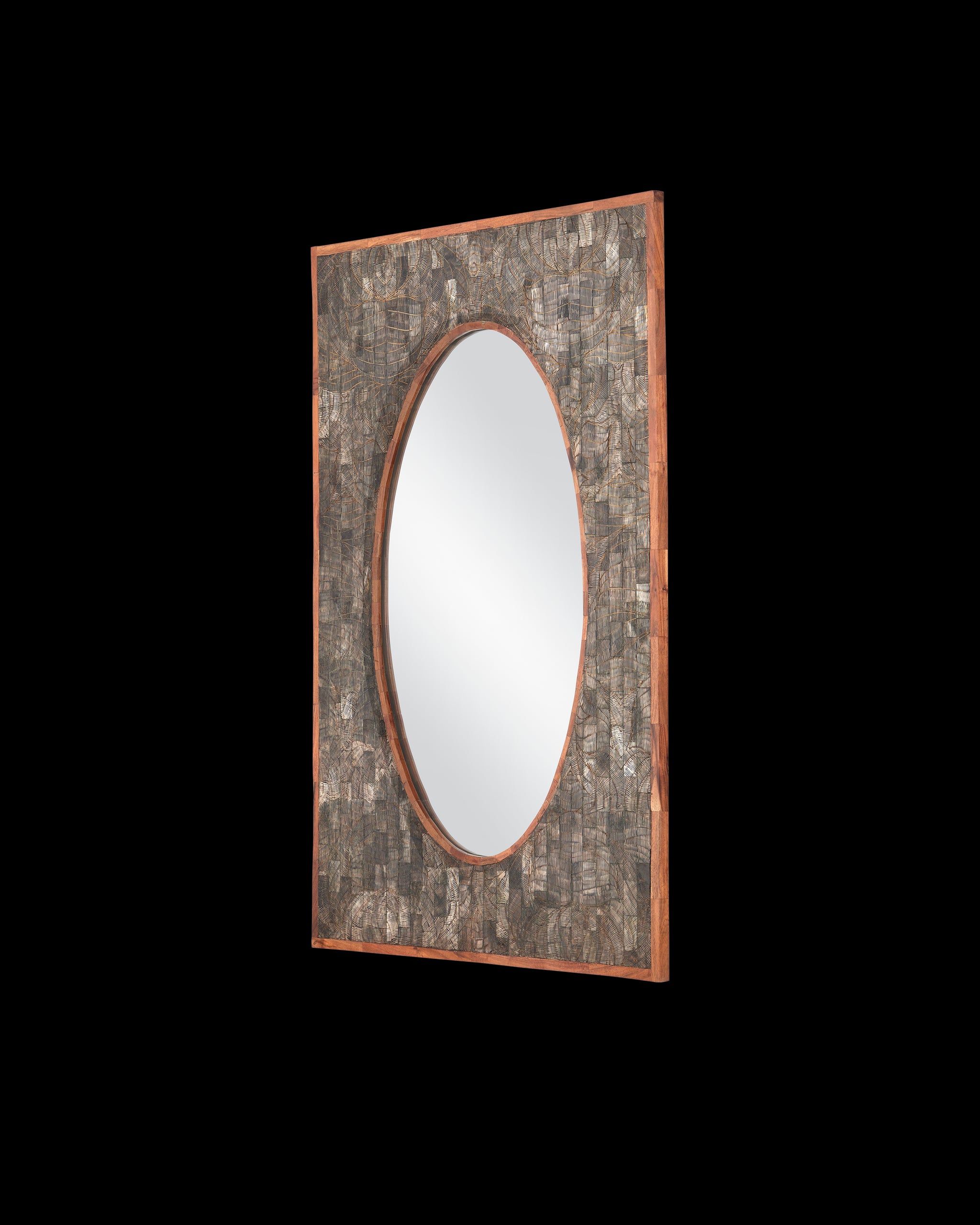 Currey & Company Ebba Rectangular Mirror