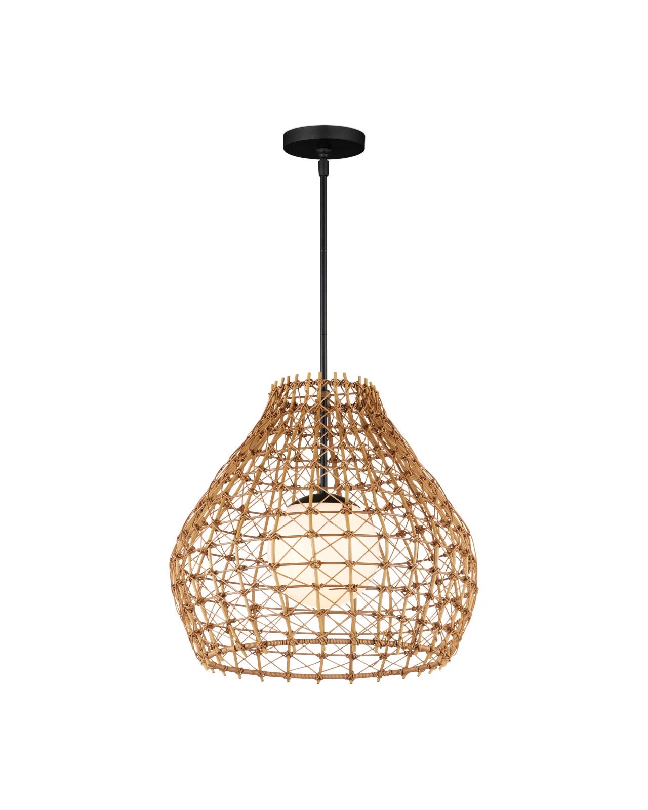 Currey & Company 21" Bly Outdoor 1 Light Pendant