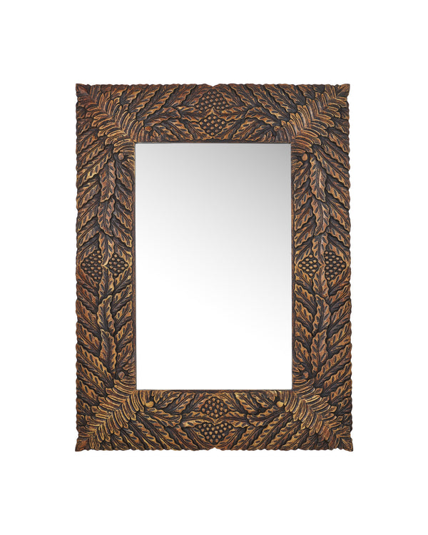 Currey & Company 47.5x35.5" Schwarzwald Mirror