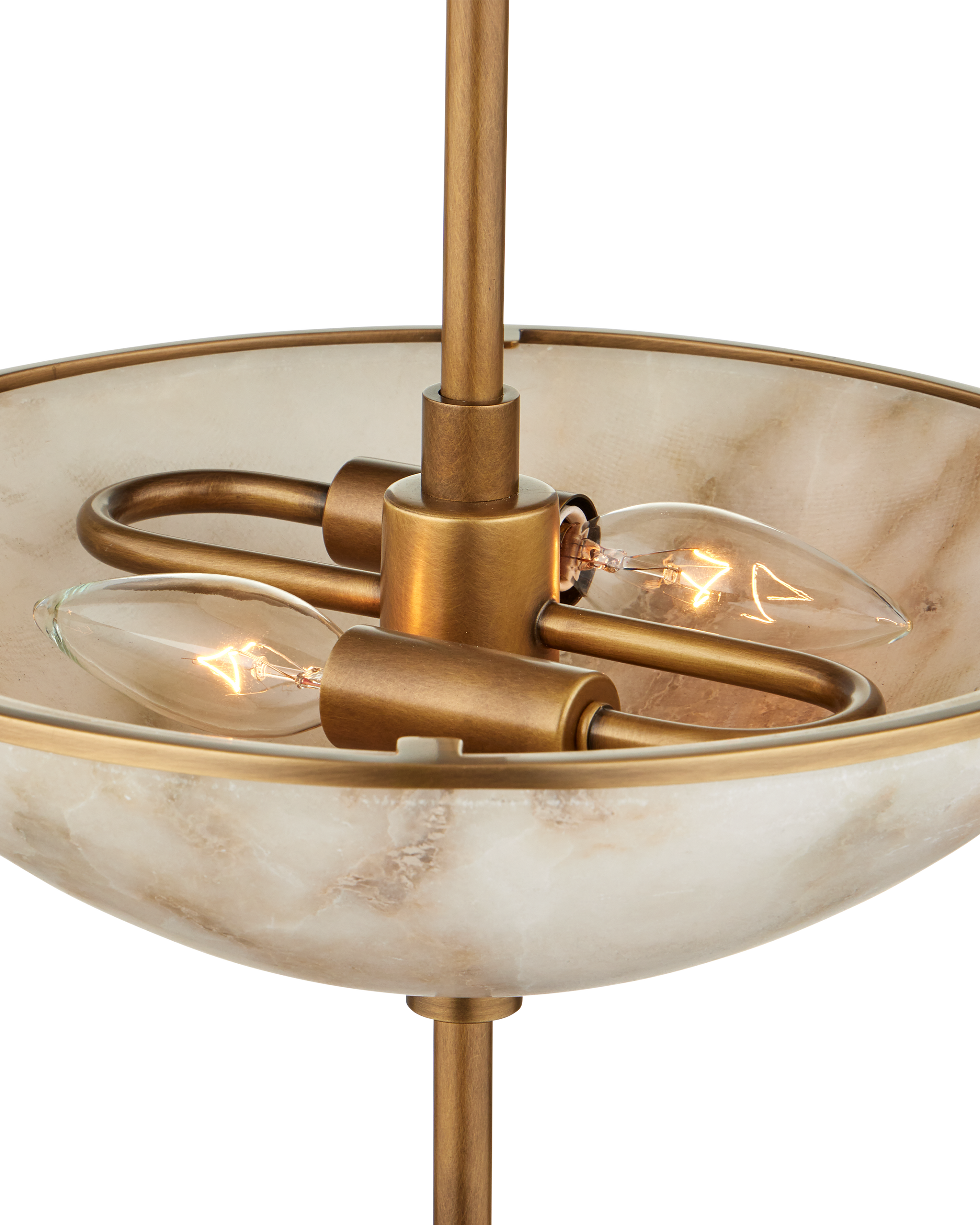 Currey & Company Volterra Three Tier Chandelier