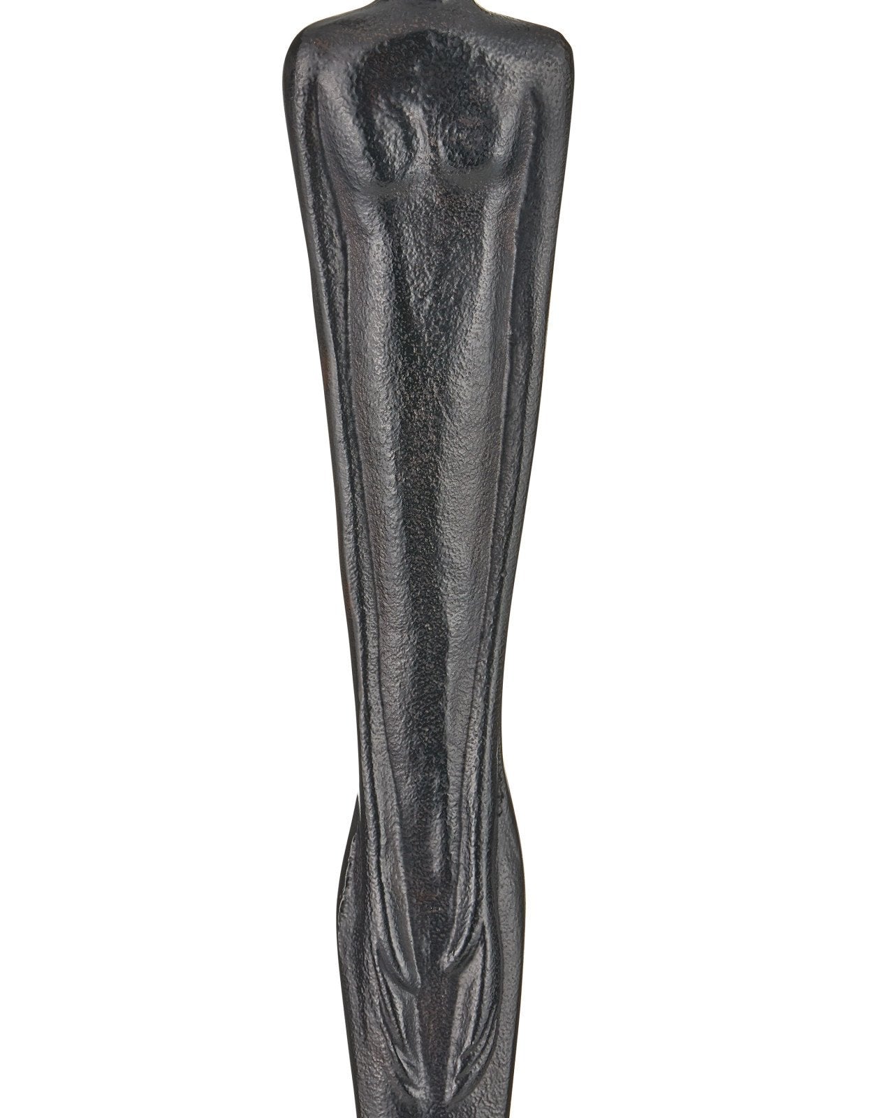 Currey & Company Mirage Black Cast Aluminum Floor Lamp