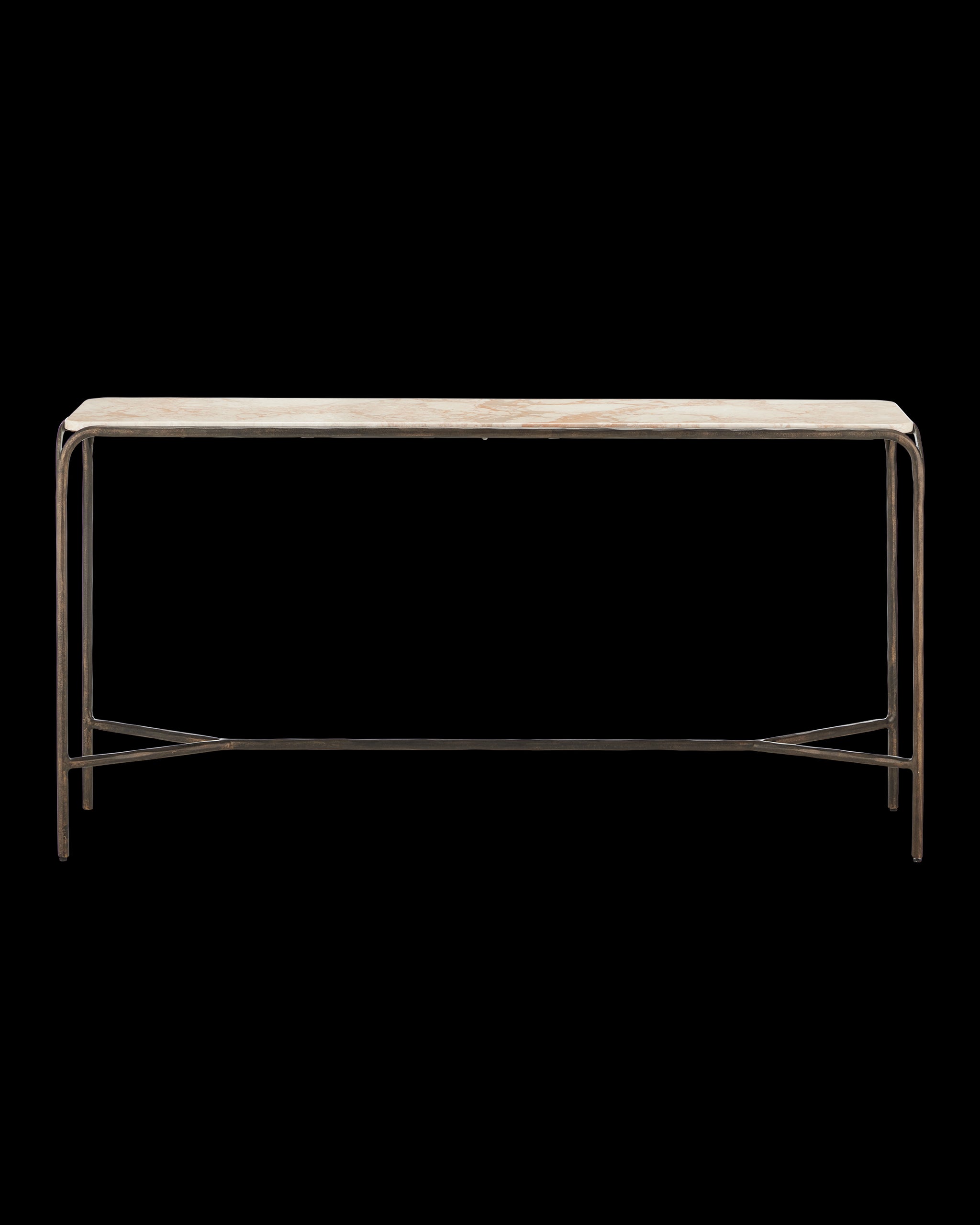 Currey & Company Crema Console Table