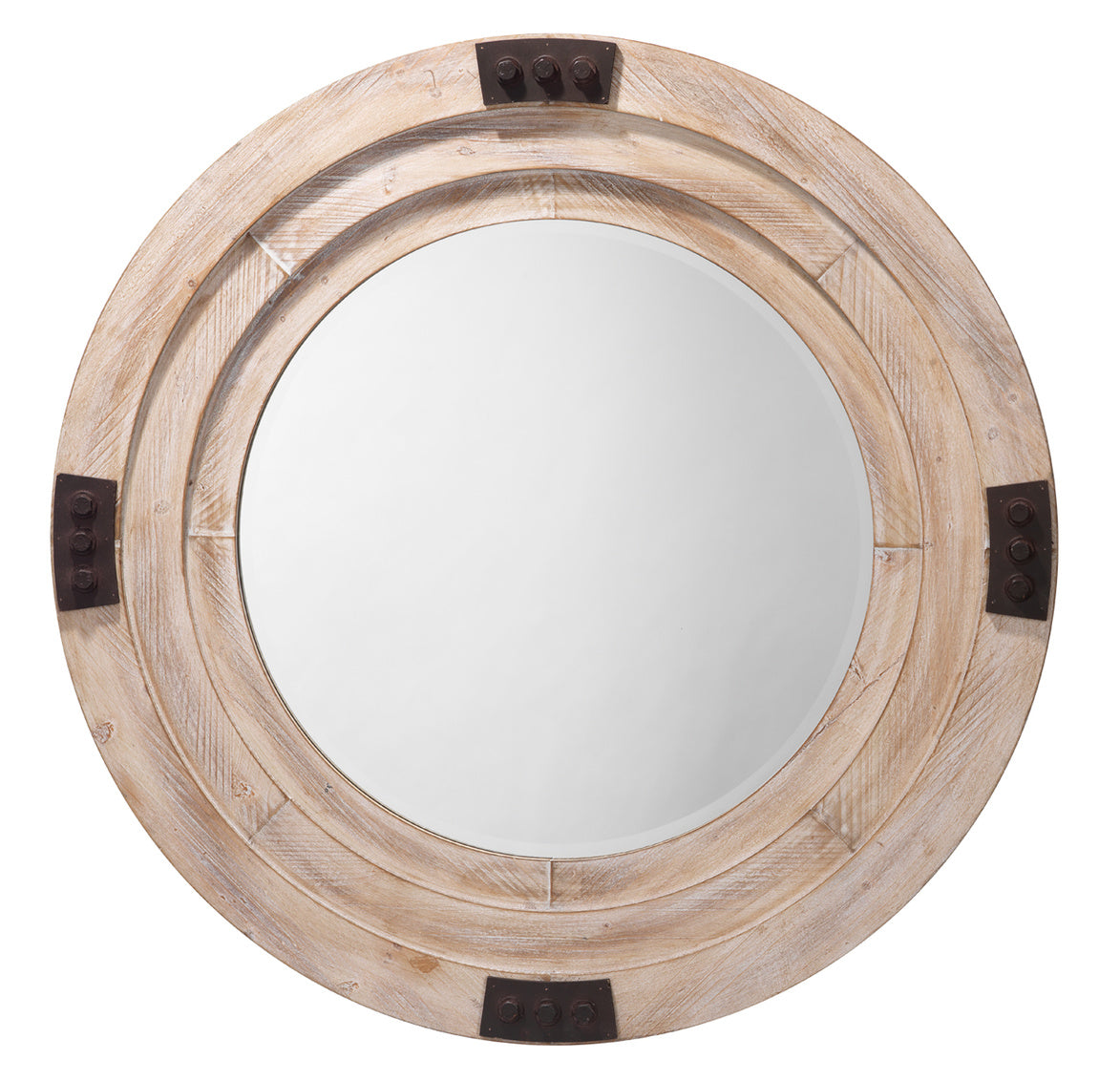 Foreman Mirror In White Washed Wood Lifestyle by JY