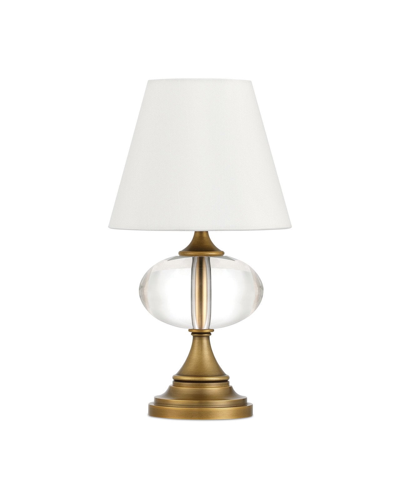 Currey & Company Sashay Brass Cordless Table Lamp