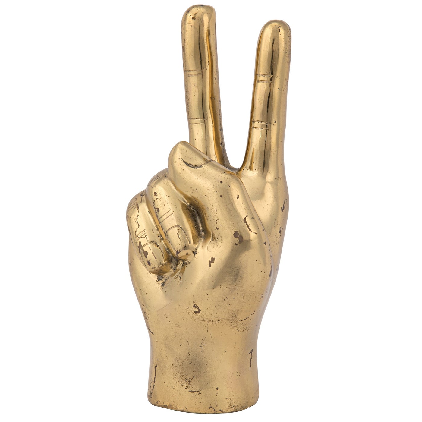 Noir Peace Sign, Brass