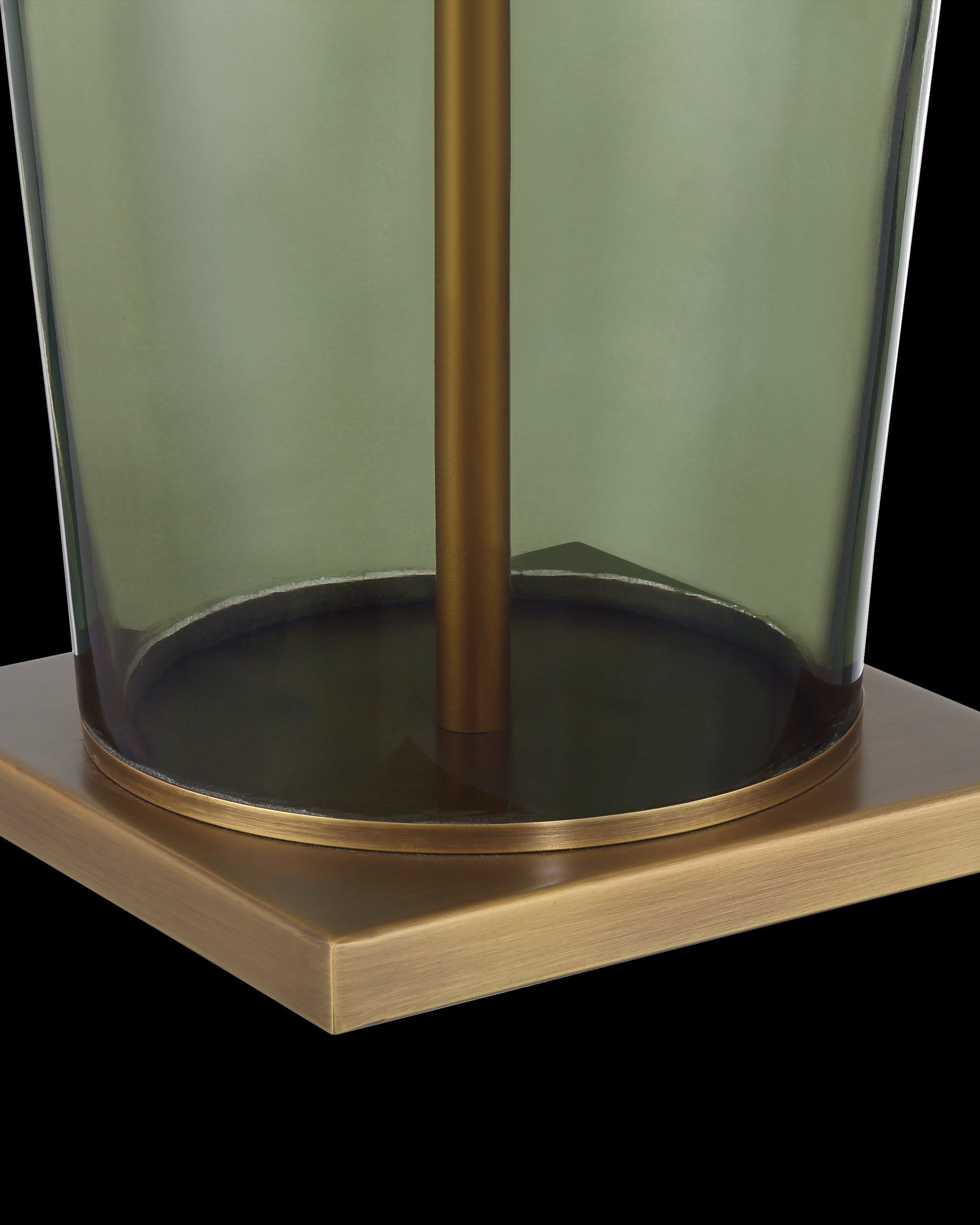 Currey & Company Olive Green Table Lamp