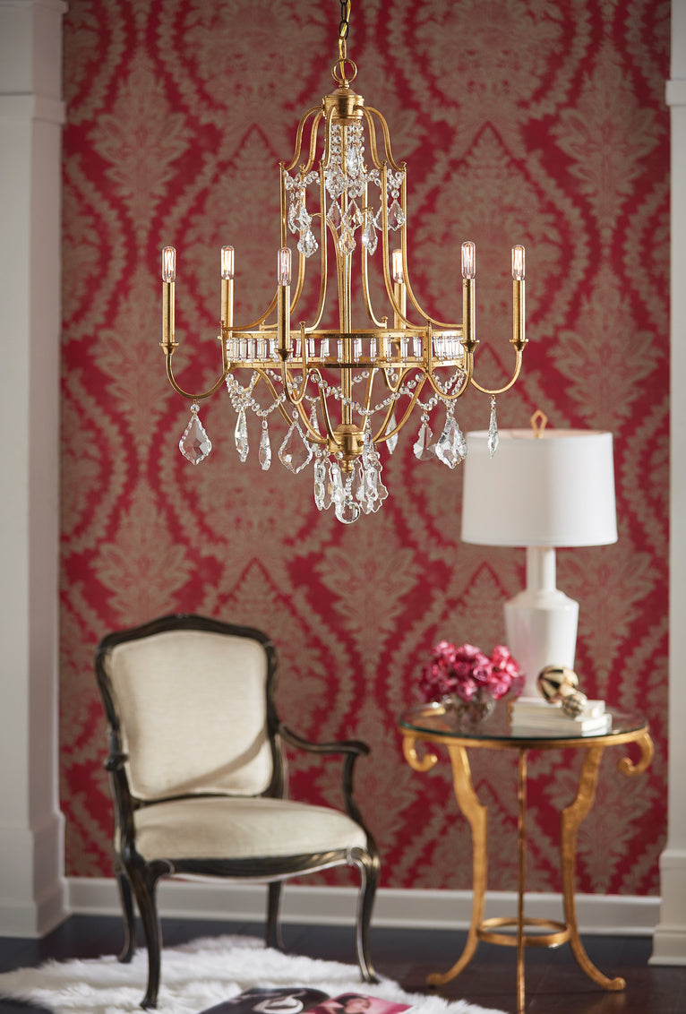 Wildwood Buckhead Small Chandelier Gold
