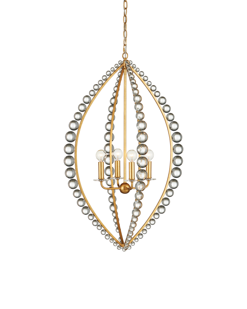 Currey & Company Amadora Teardrop Chandelier