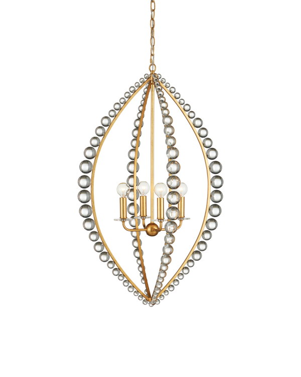 Currey & Company Amadora Teardrop Chandelier