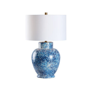 Chelsea House Spatter Lamp Blue