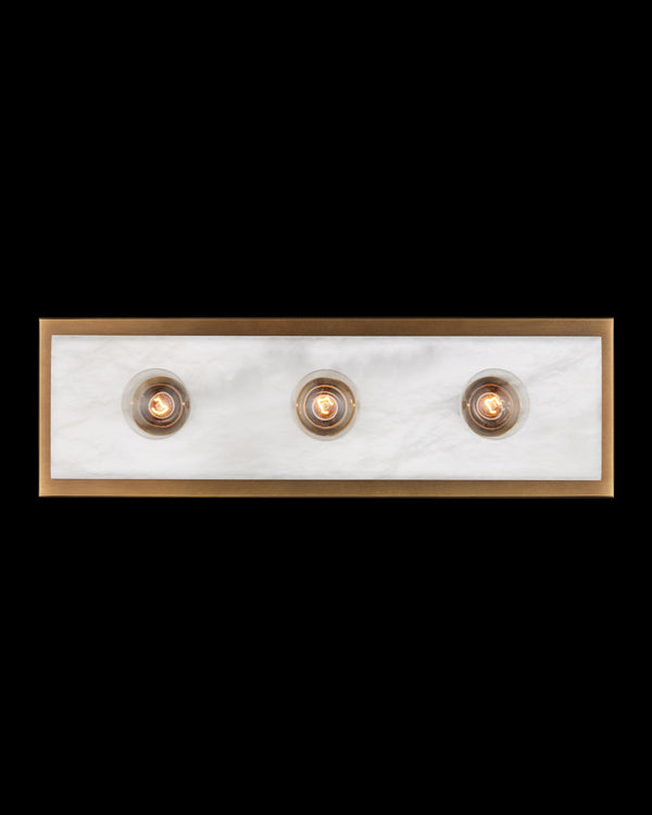 Currey & Company Berdine Medium Brass Wall Sconce