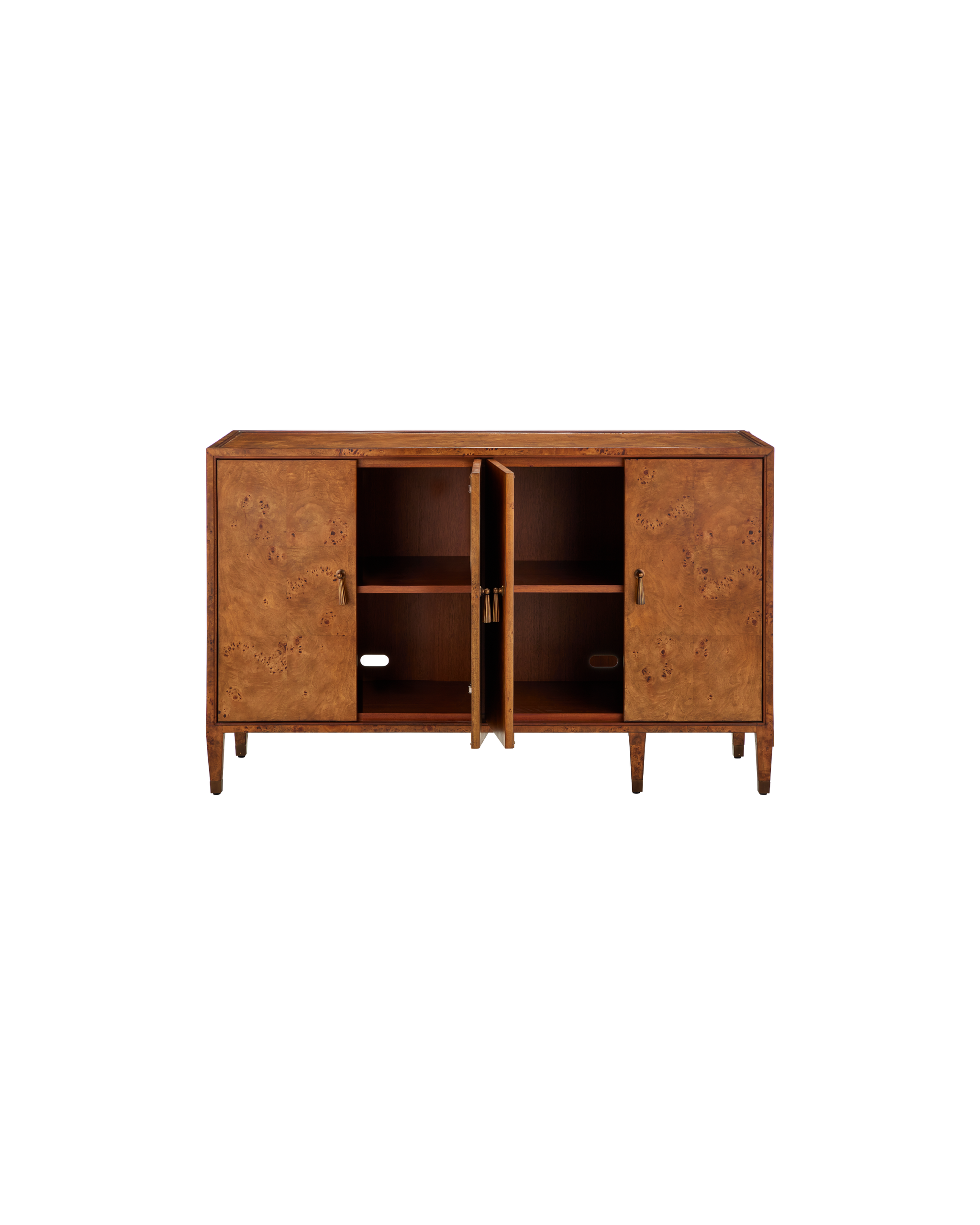 Currey And Company Evie Burl Credenza