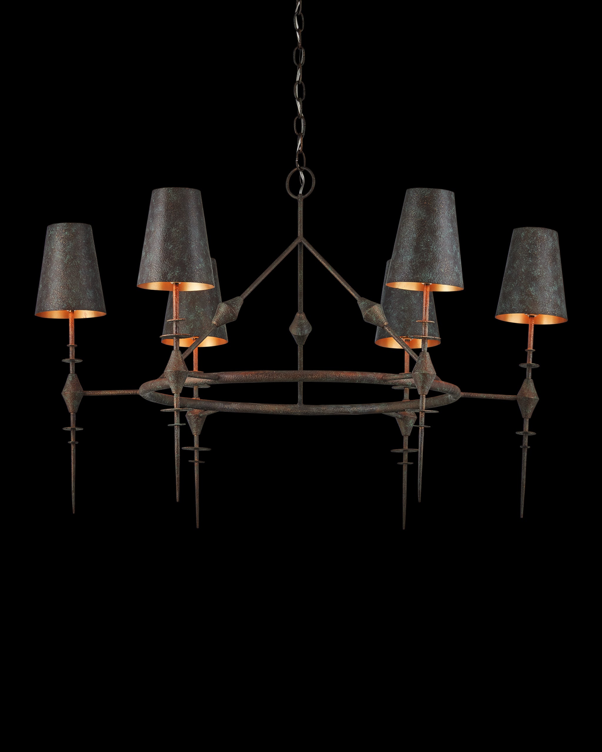 Currey & Company Anselm Chandelier