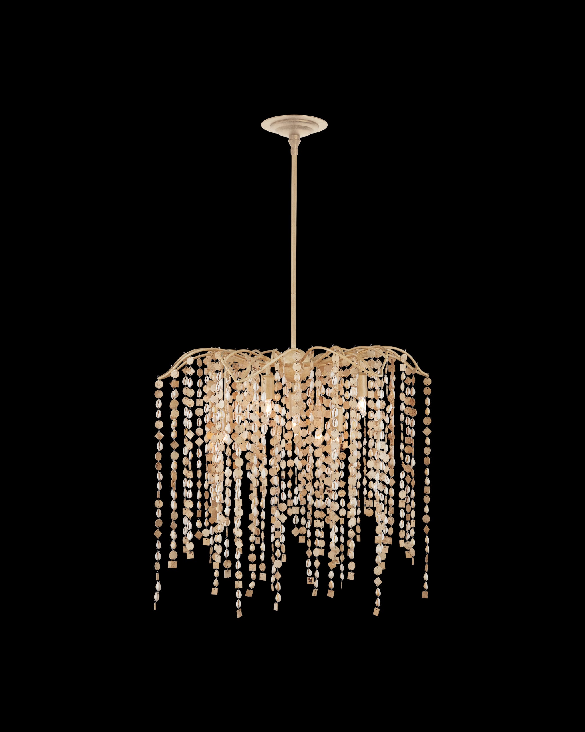 Currey & Company Kealia Medium Chandelier