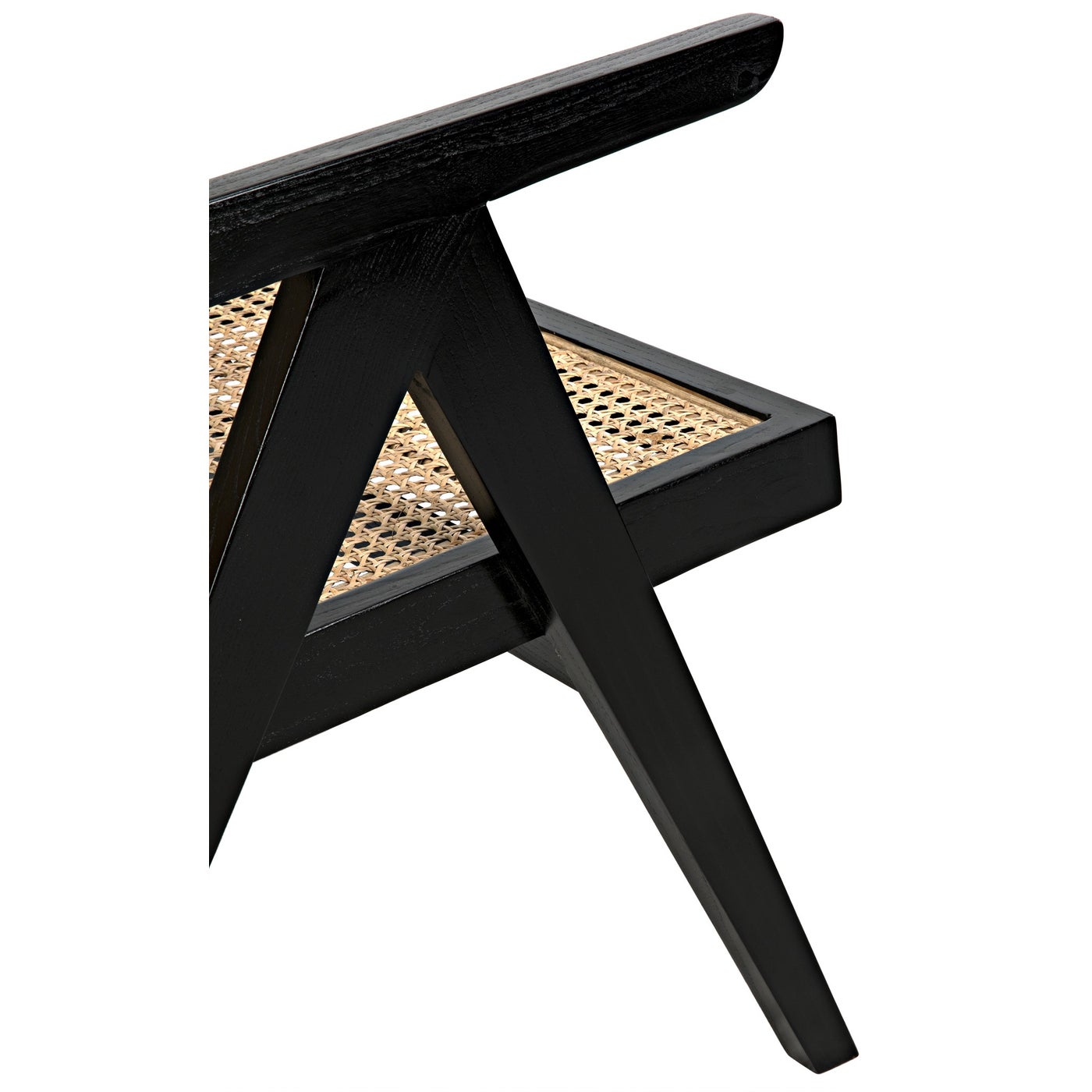 Noir James Relax Chair, Charcoal Black