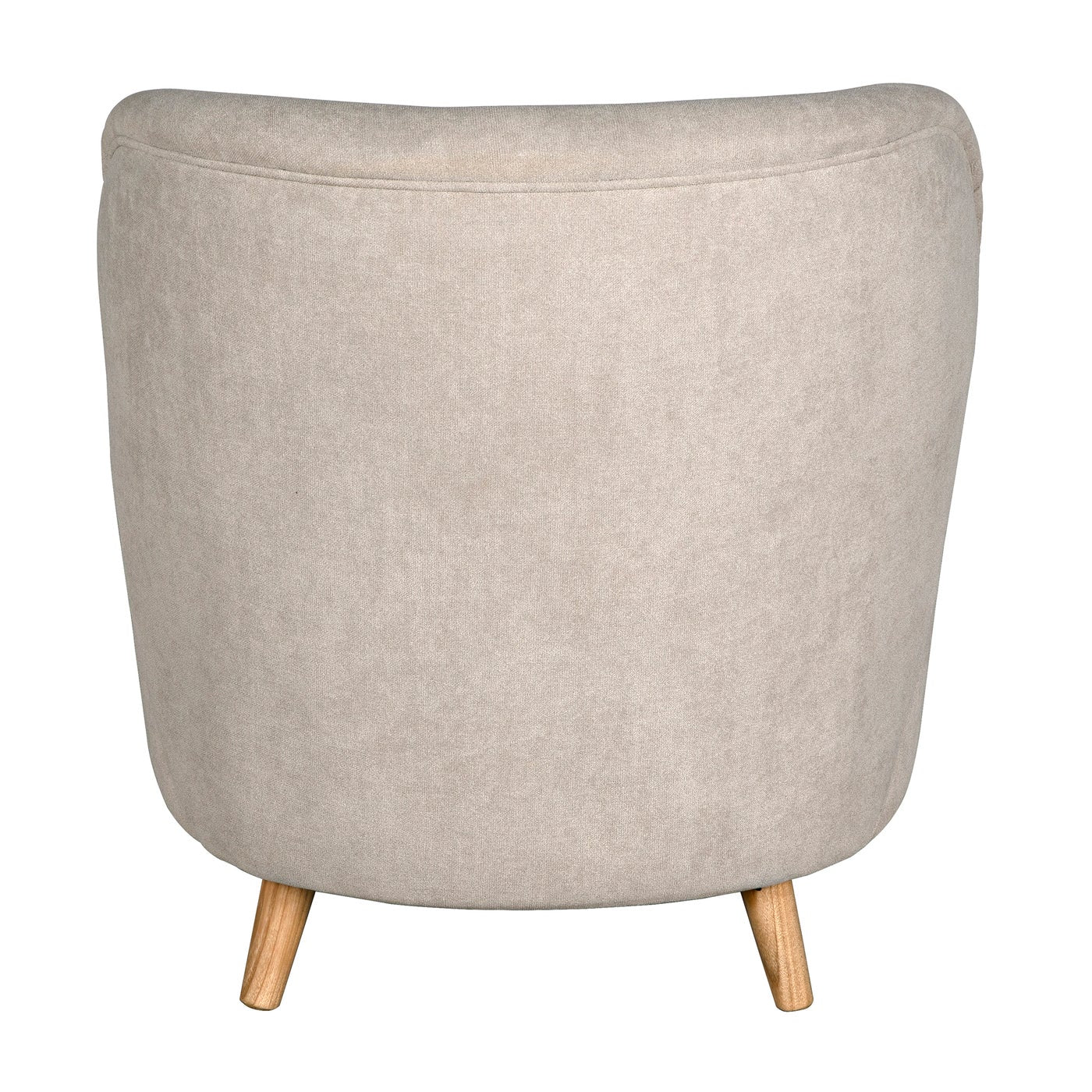 Noir Laffont Chair With Wheat Fabric