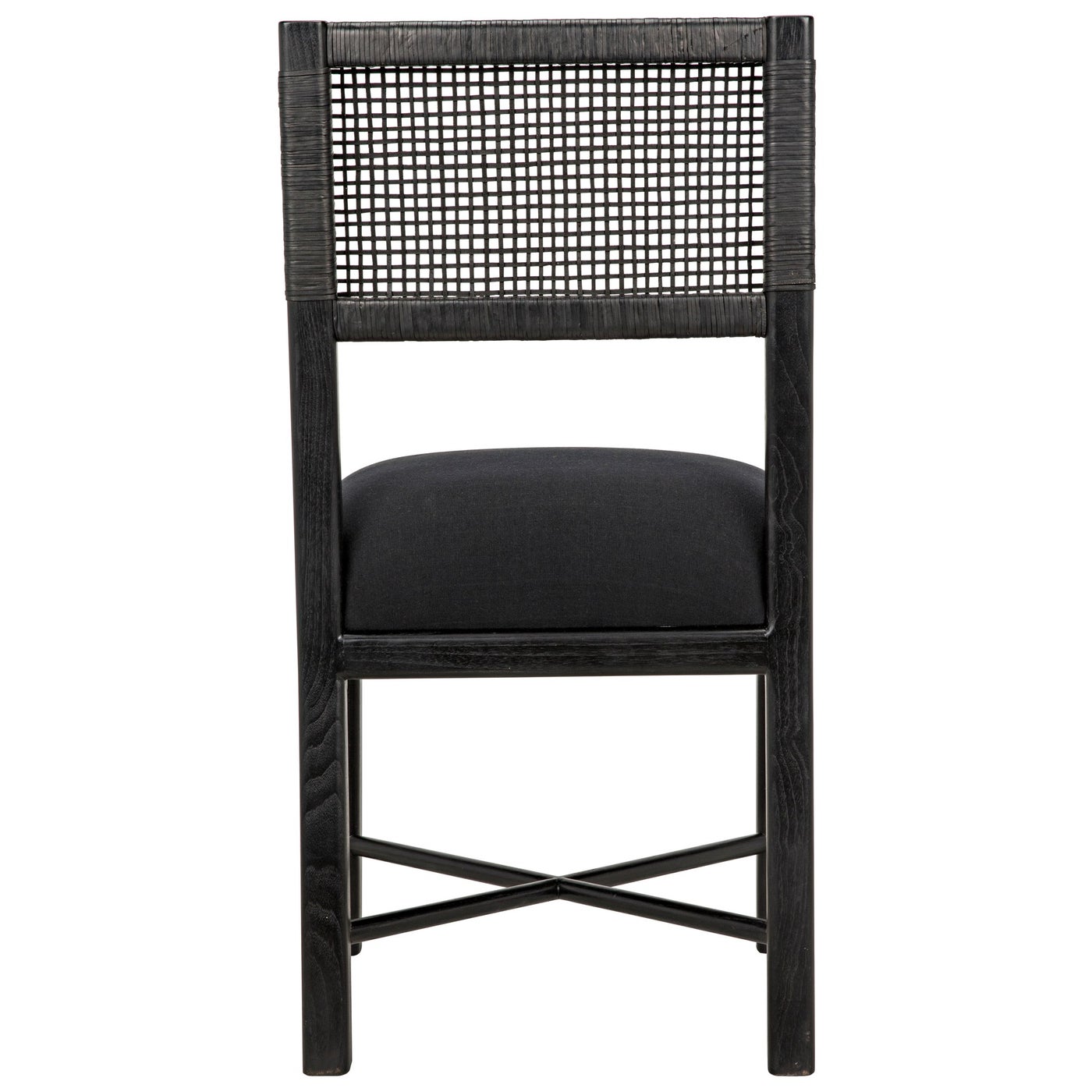 Noir Lobos Chair, Charcoal Black