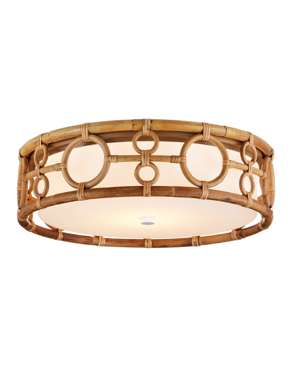 Currey & Company Tegal 19.5" Flush Mount