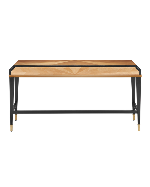 Currey & Company Kallista Taupe Large Desk