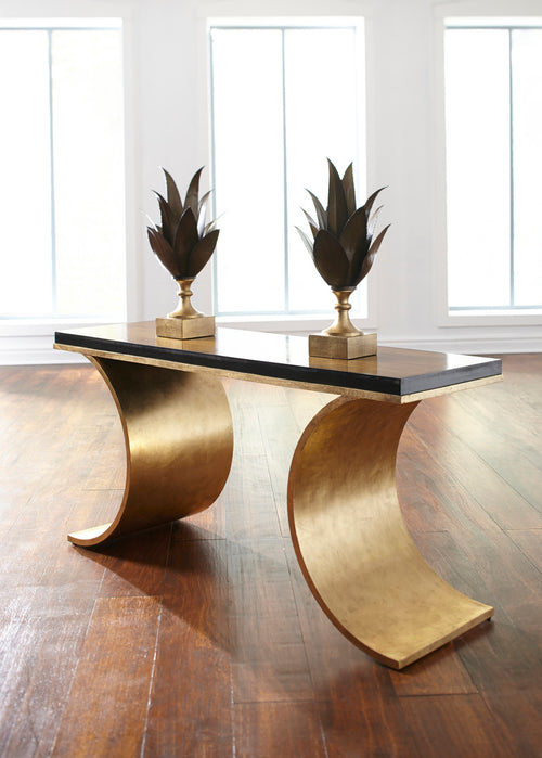 Chelsea House Thames Console Gold