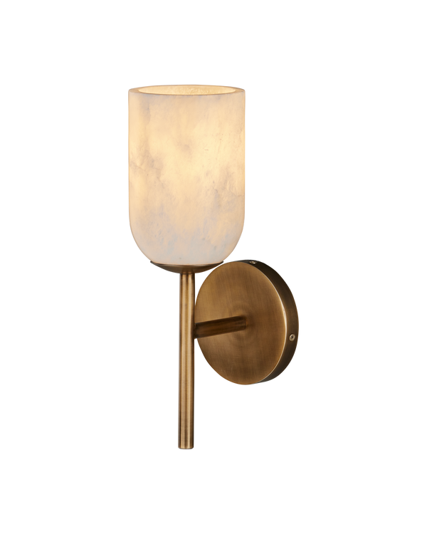 Currey And Company Belmont Brass Wall Sconce