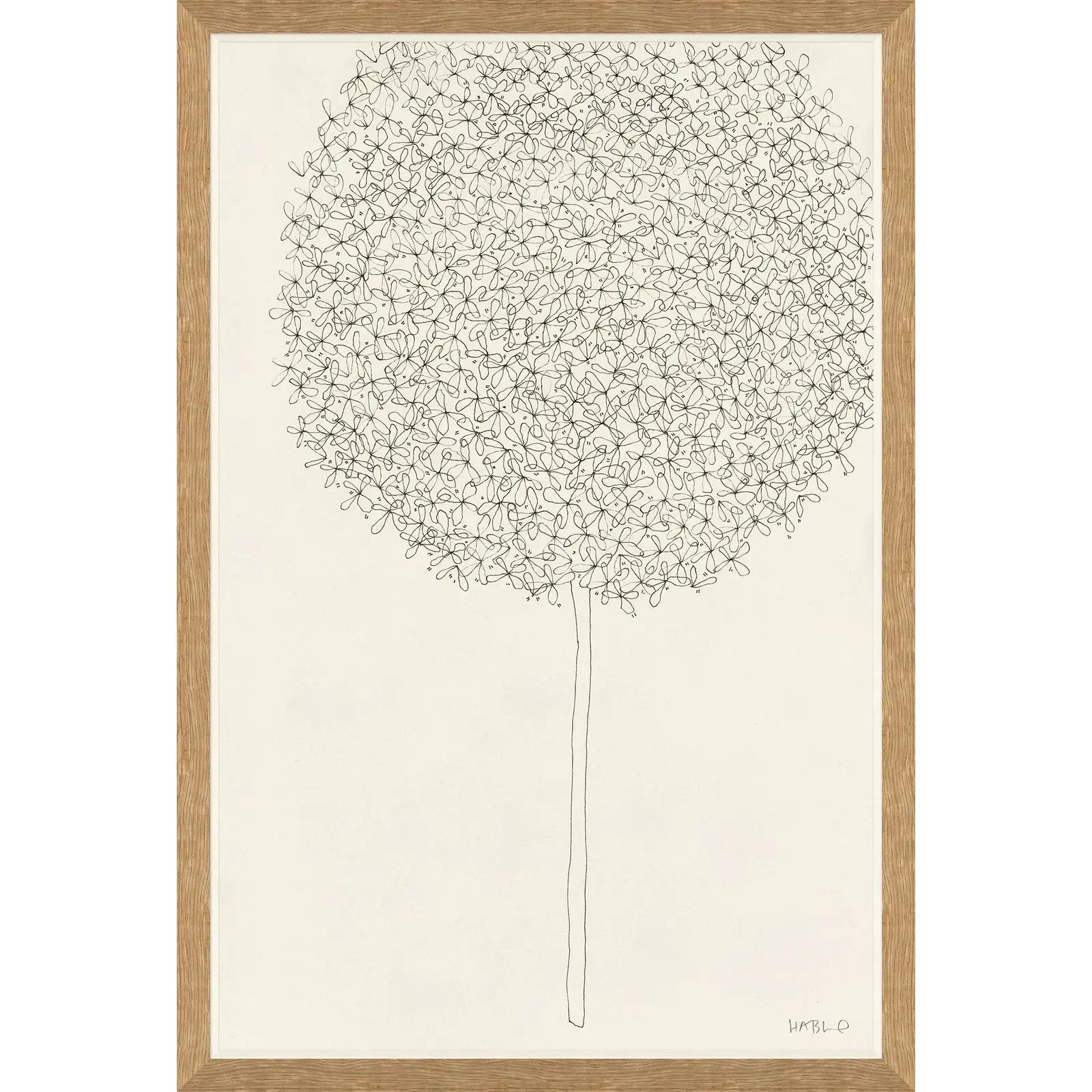 Susan Hable Allium Art, 71" x 48"