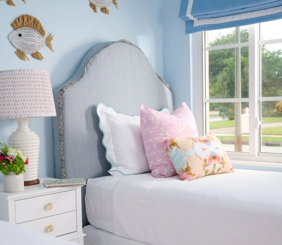 Laura Park Amber Fresco Linen Cotton Pillow