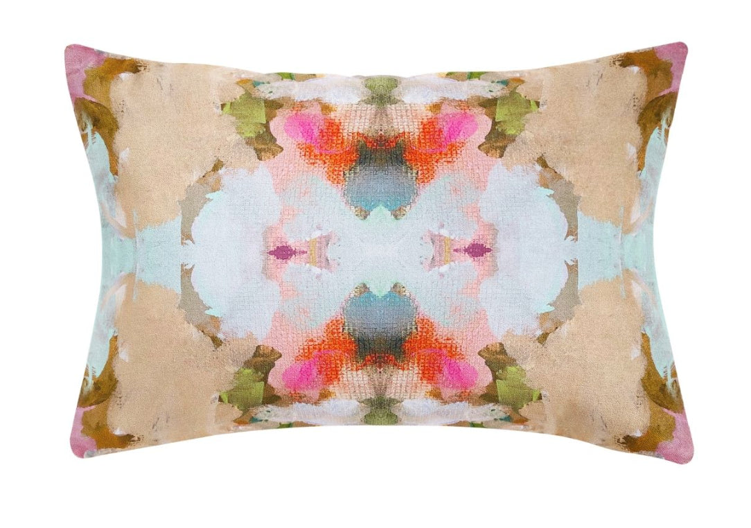 Laura Park Amber Fresco Linen Cotton Pillow