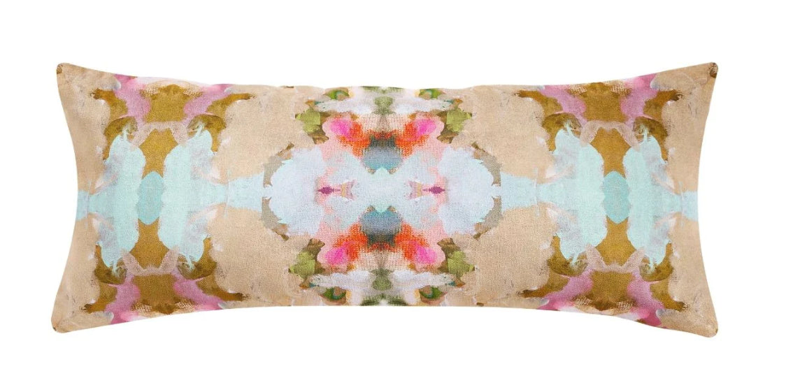 Laura Park Amber Fresco Linen Cotton Pillow