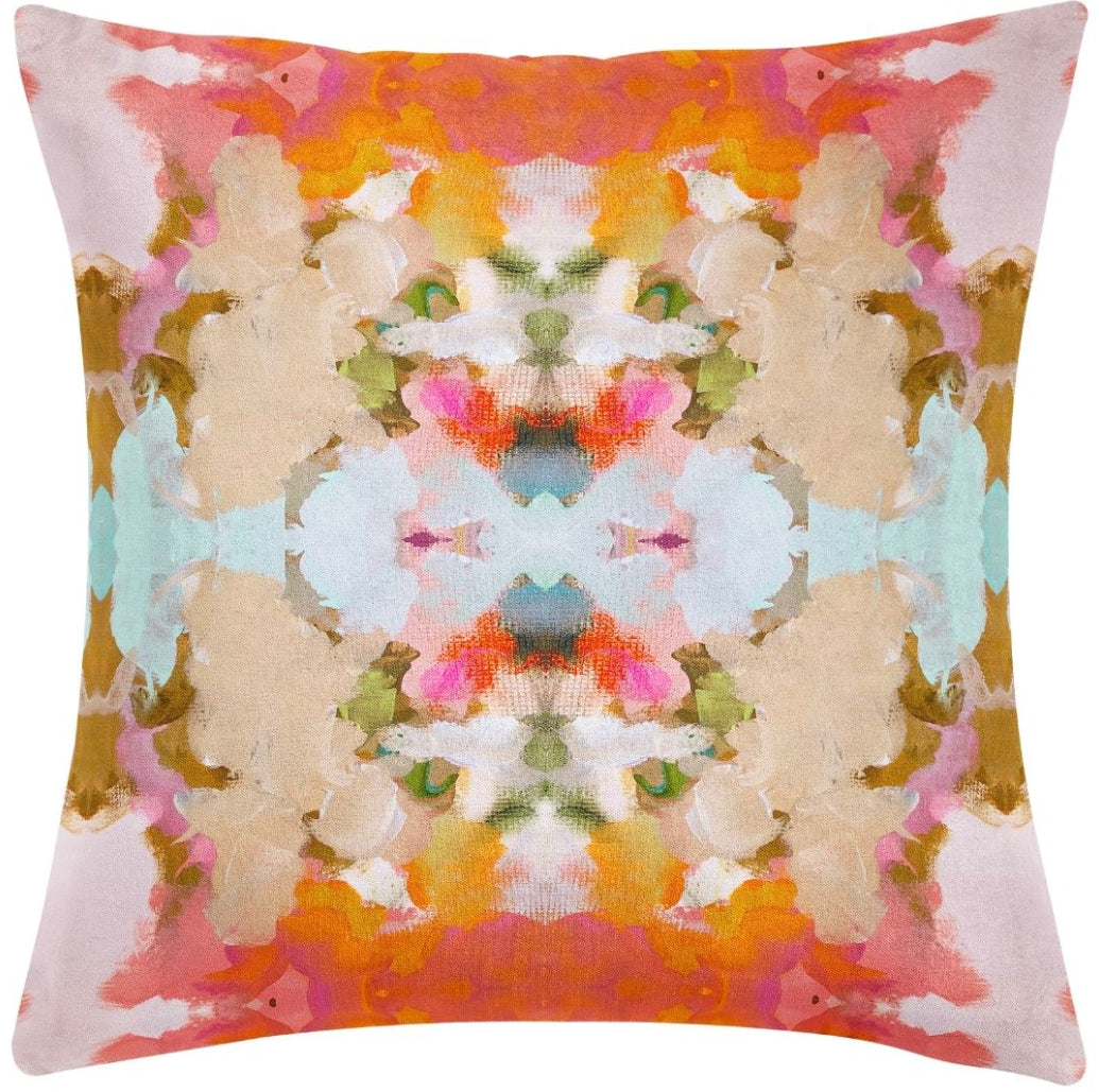Laura Park Amber Fresco Linen Cotton Pillow