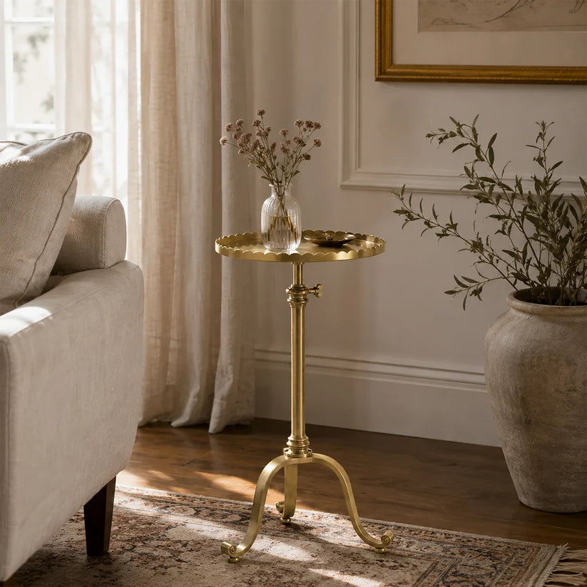 DC  Bennett Brass Table