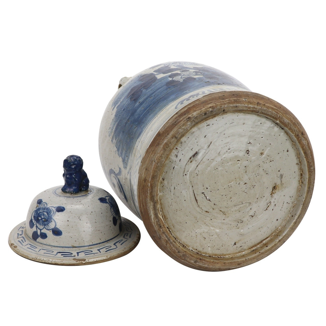 Vintage Temple Jar Four Season Plants By Legends Of Asia