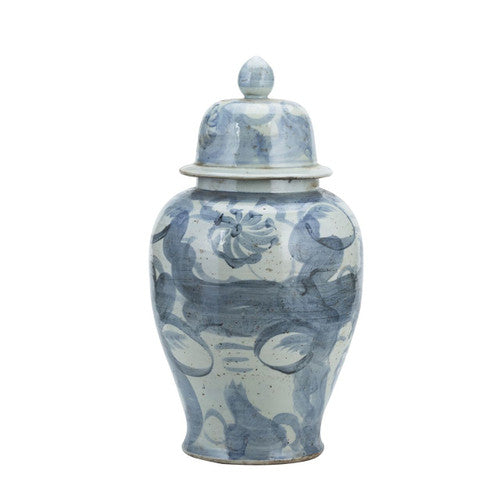 Blue And White Porcelain Silla Flower Temple Jar By Legends Of Asia