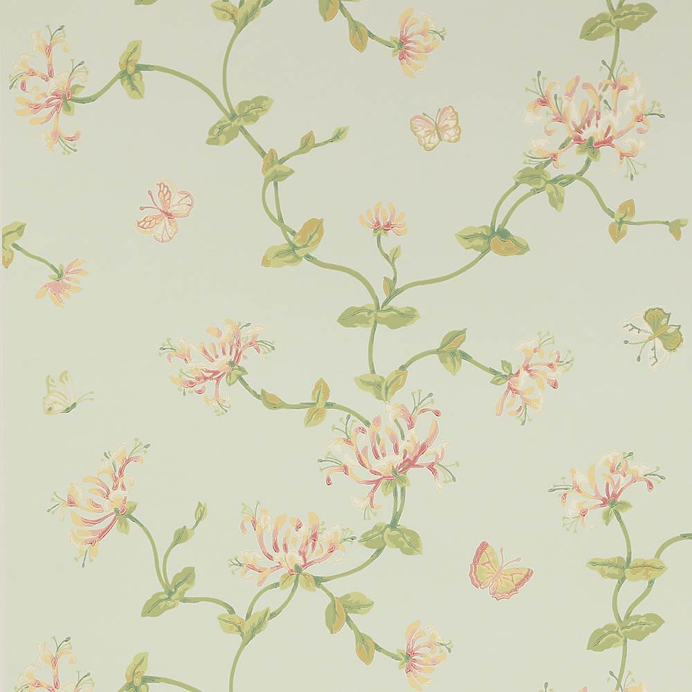 Colefax and Fowler Honeysuckle Garden Wallpaper