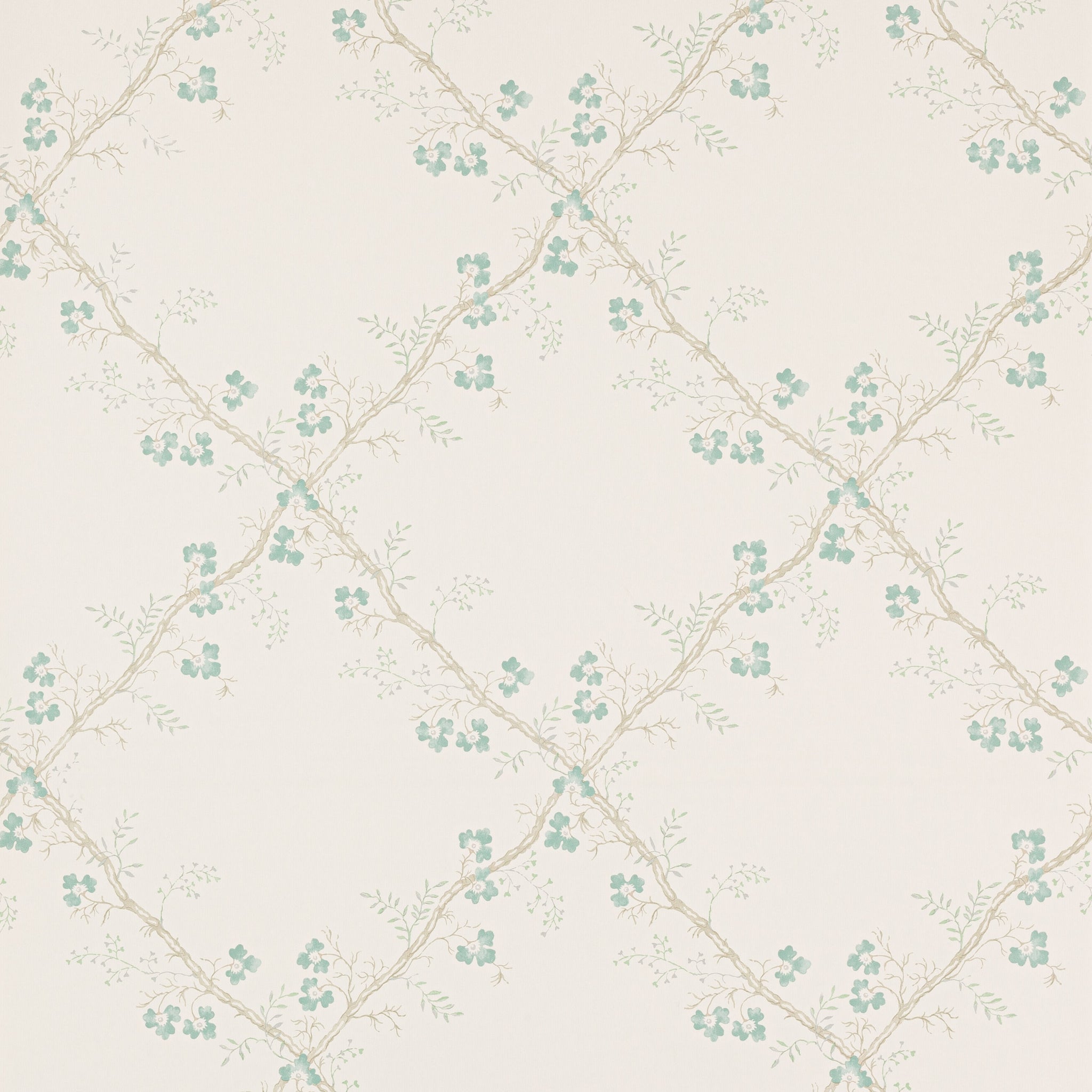Colefax and Fowler Trefoil Trellis Wallpaper