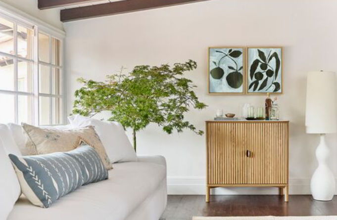 Susan Hable Conadria, Atreano, Kadota, and Brunswick Print for Soicher Marin