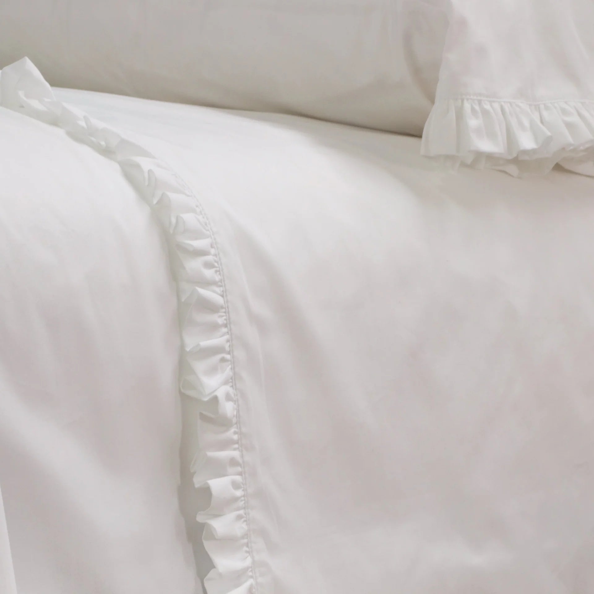 Pom Pom At Home Audrey Ruffle Cotton Percale Sheet Set