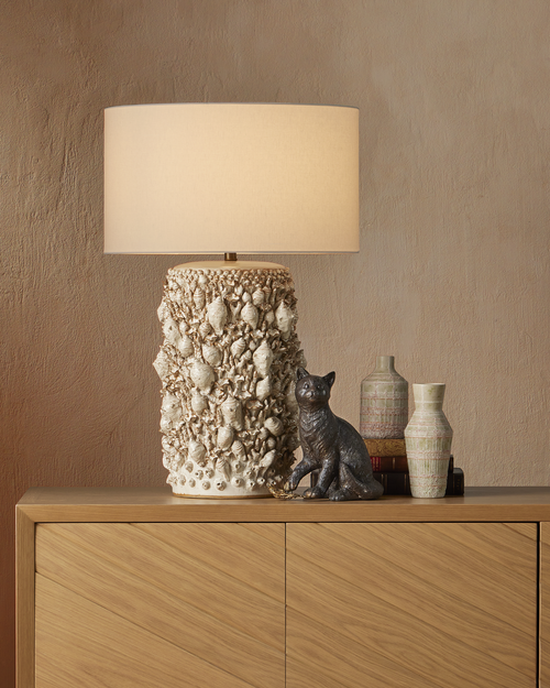 Currey & Company Corfu Ivory Table Lamp