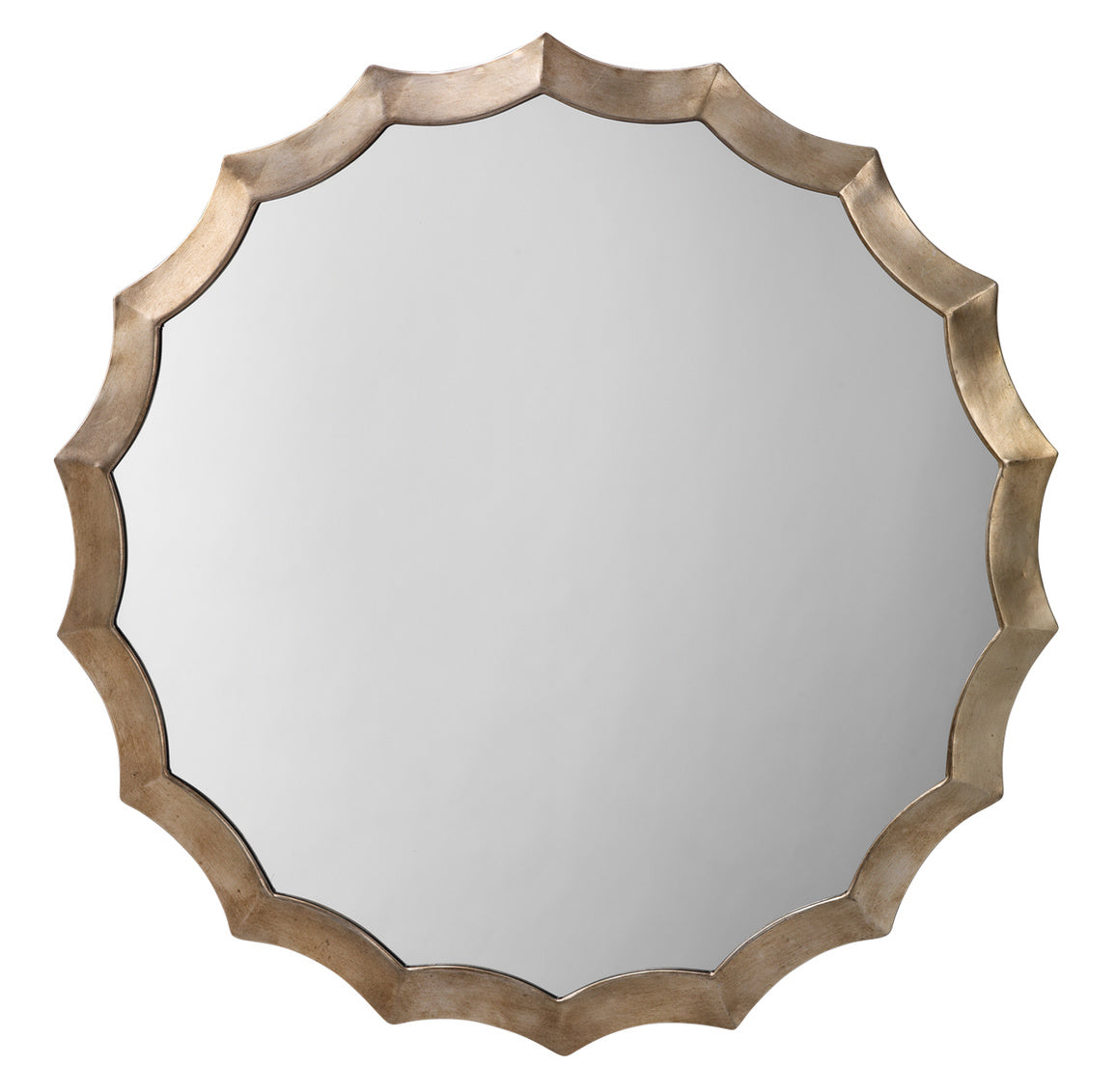 Round Scalloped Mirror Lifestyle by JY